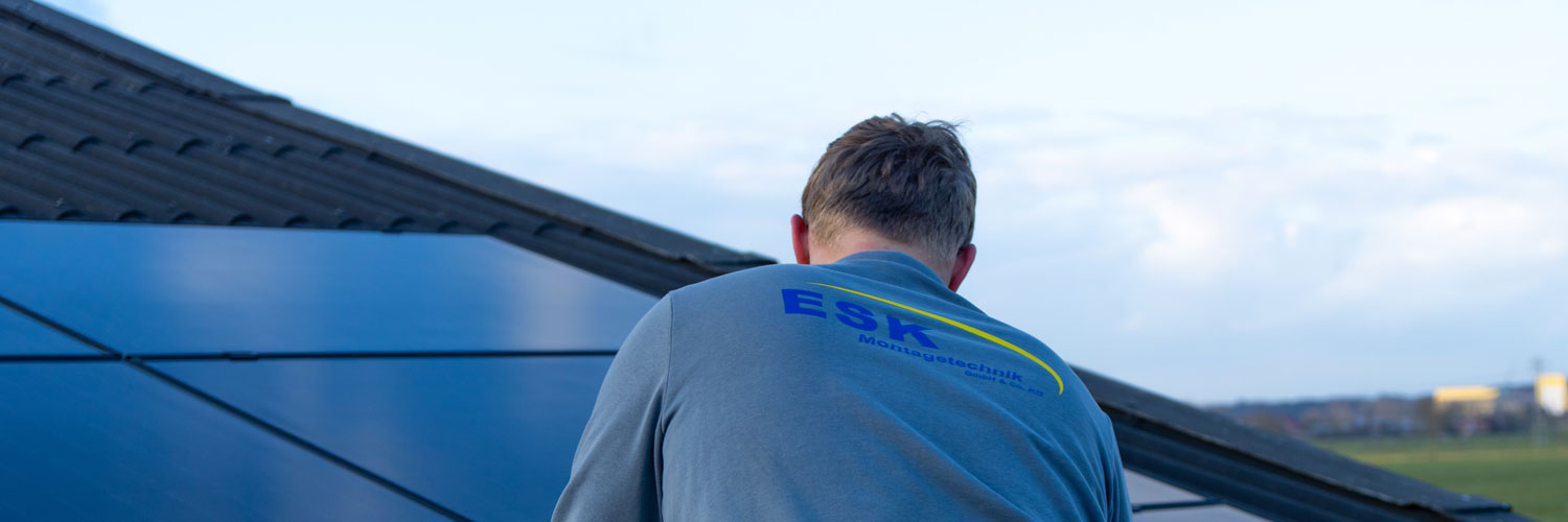 ESK Montagetechnik Montage PV-Anlage