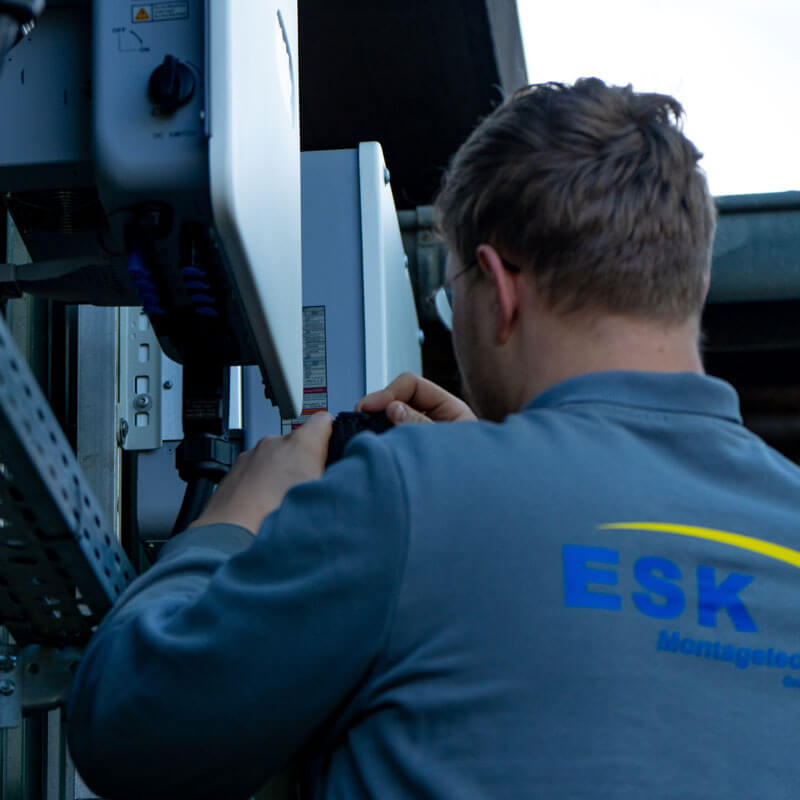 ESK Montagetechnik Photovoltaik Montage